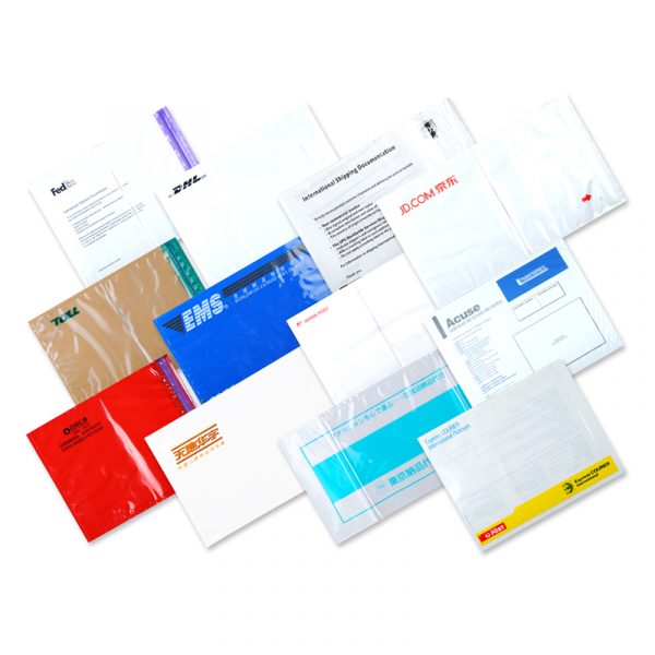 Custom packing list envelope