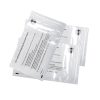 Zipper packing list envelope