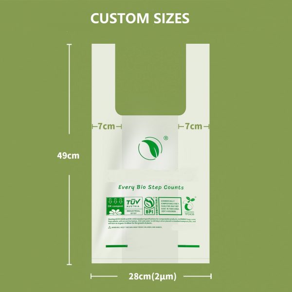 Compostable shopping bag