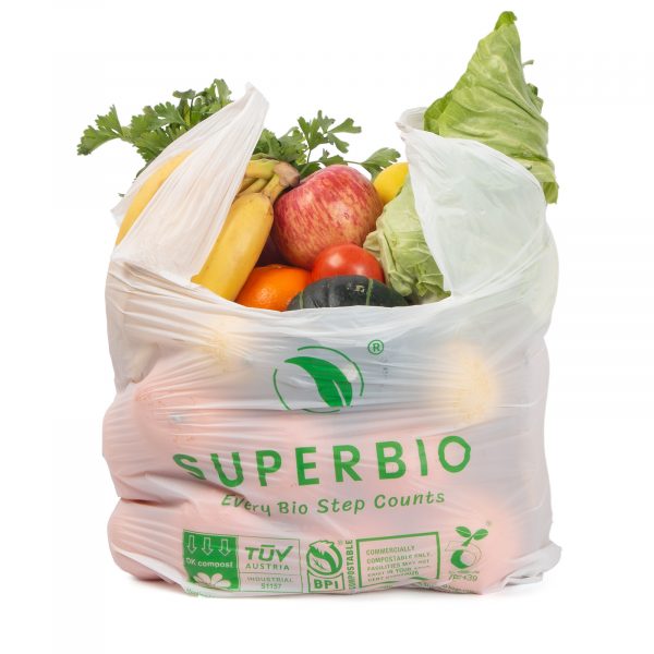 Compostable shopping bag