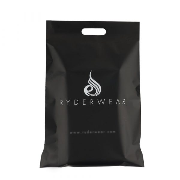 Black color Poly mailer with handle