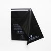 Black biodegradable compostable shipping courier bag