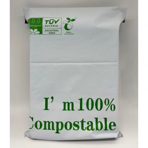 Printing biodegradable compostable mailing bag