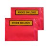 Red color packing list enclosed