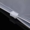 Slide zipper bag for clothes packing