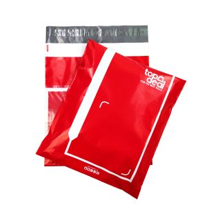 Recycled material poly mailer
