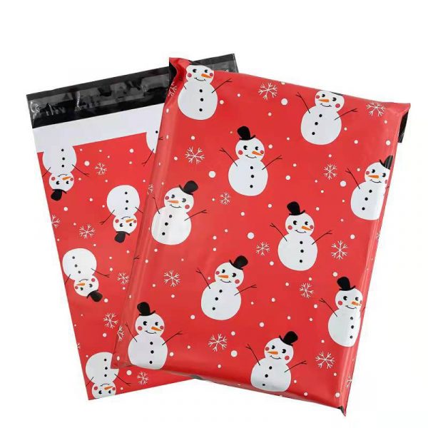 Recycled material poly mailer