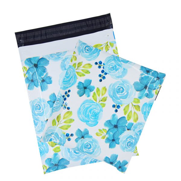 Recycled material poly mailer