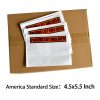 4.5x5.5 inch packing list envelope shipping label pouch