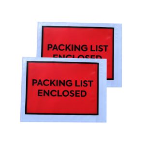 7x5.5inch full face packing list envelope
