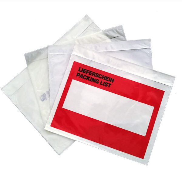 7x5.5inch packing list envelope