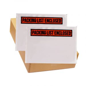 7x5.5inch packing list envelope