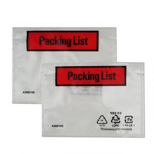 4.5x6inch Pancel Face packing list envelope