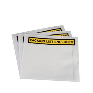 7x5.5inch Pancel face packing list envelope