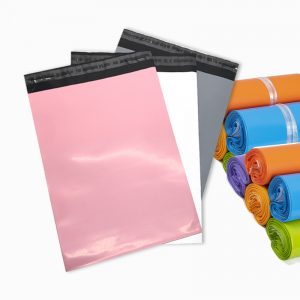 colored film poly mailer