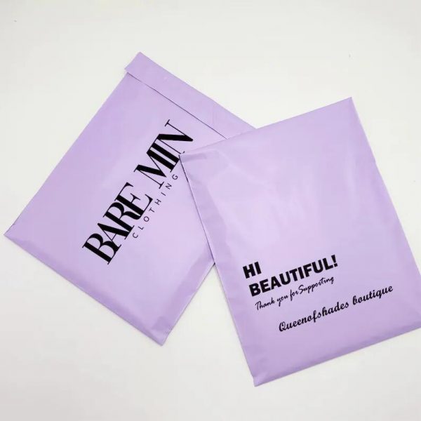 Colored film poly mailer