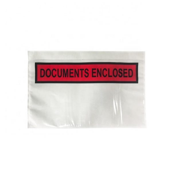 Packing list enclosed envelope
