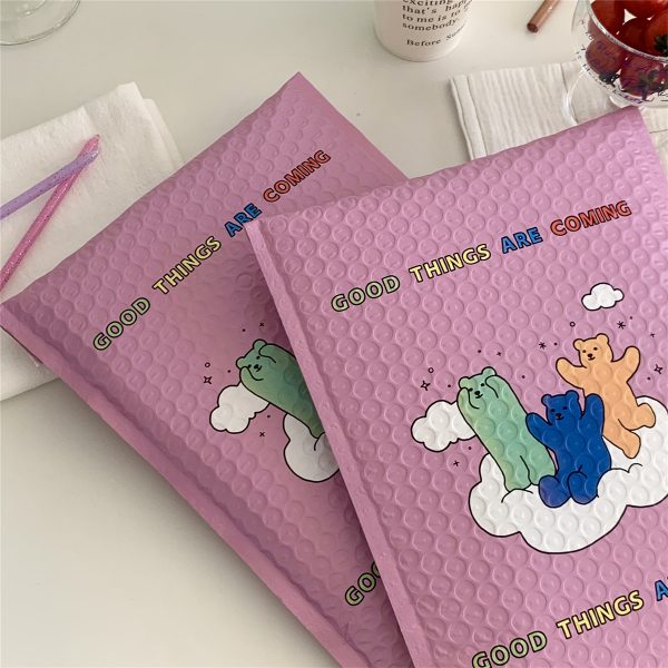 Printed bubble mailer