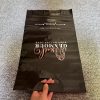 Black mailing bag with handle
